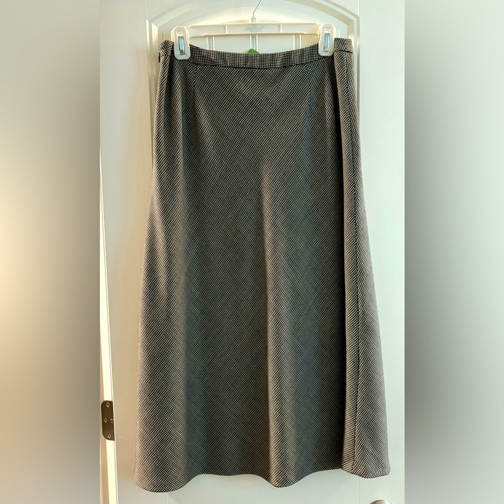 Brooks brothers a-line herringbone skirt size 8